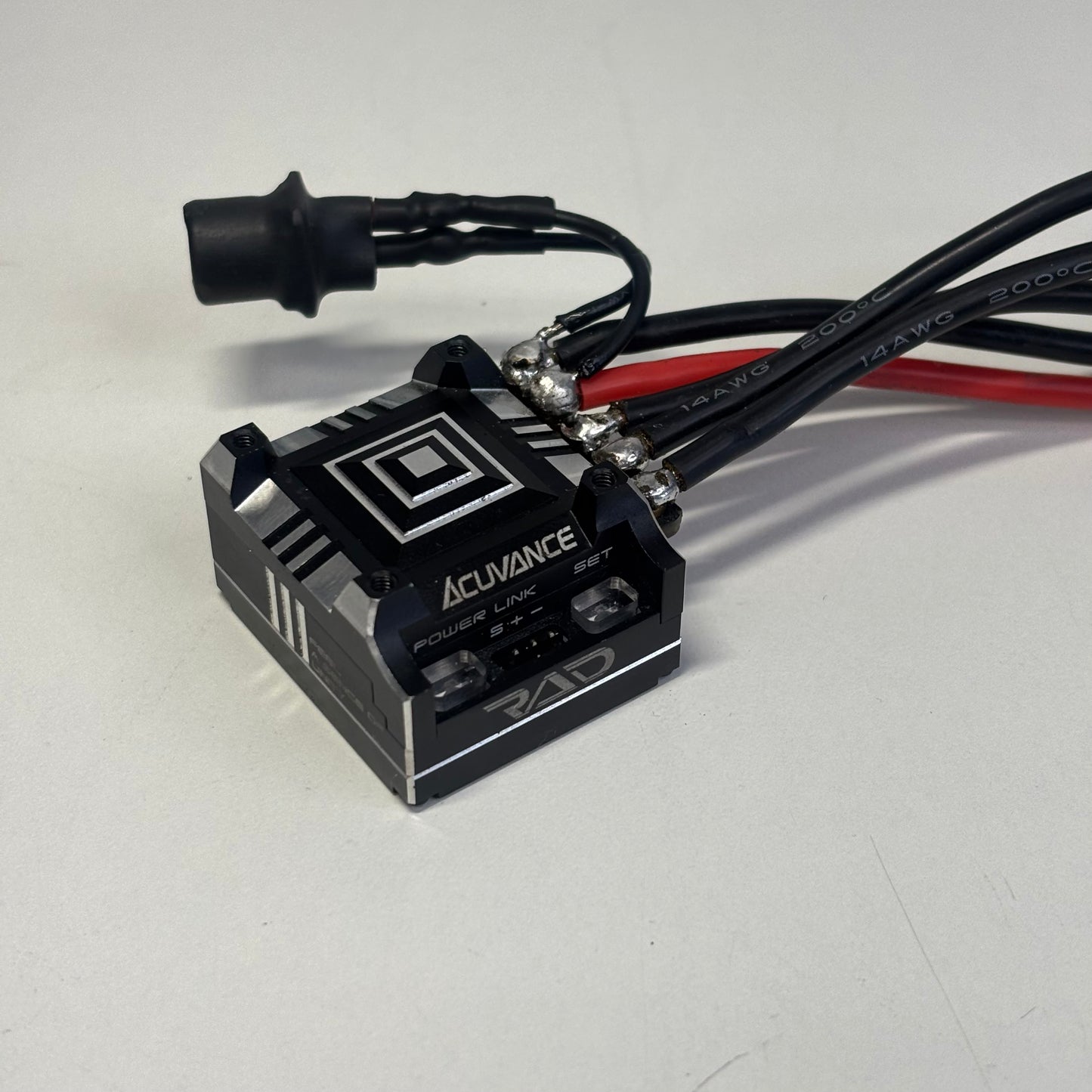 Acuvance Rad ESC Brushless Sensored Black Alloy Turbo/Boost