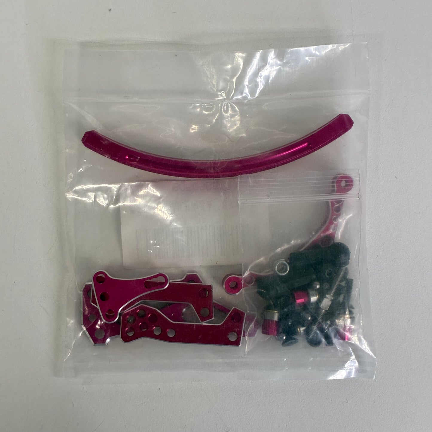 3Racing Sakura D4 Aluminum Slide Rack Steering Pink Edition
