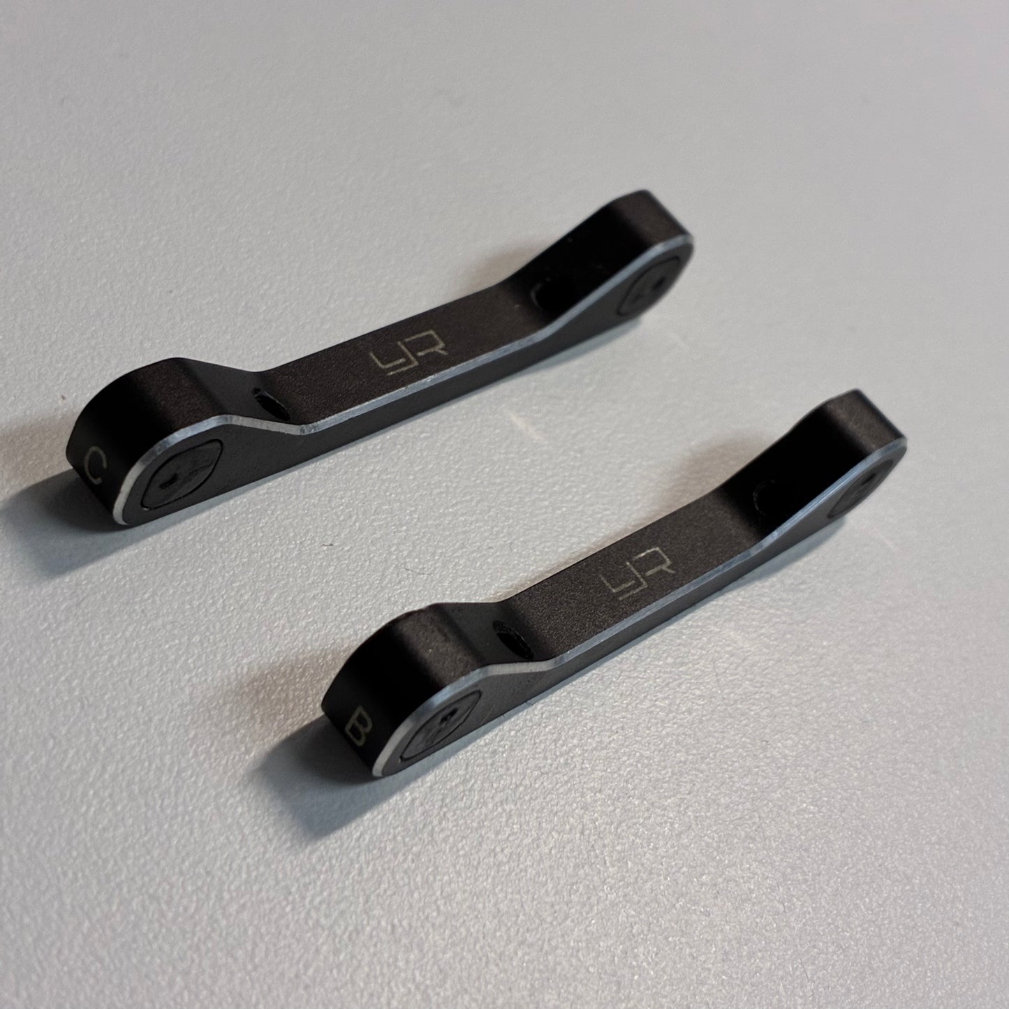 Yeah Racing (YR) Aluminum Suspension Arm Mounts B & C