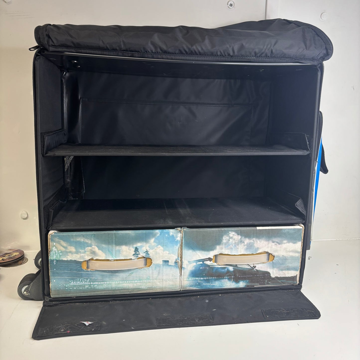 Fastrax Hauler With Wheels Pull Along & Tool Holder