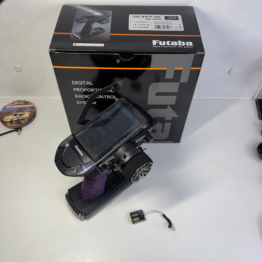 Futaba 10PX Controller Boxed With Carbon Handle & LiFe Battery