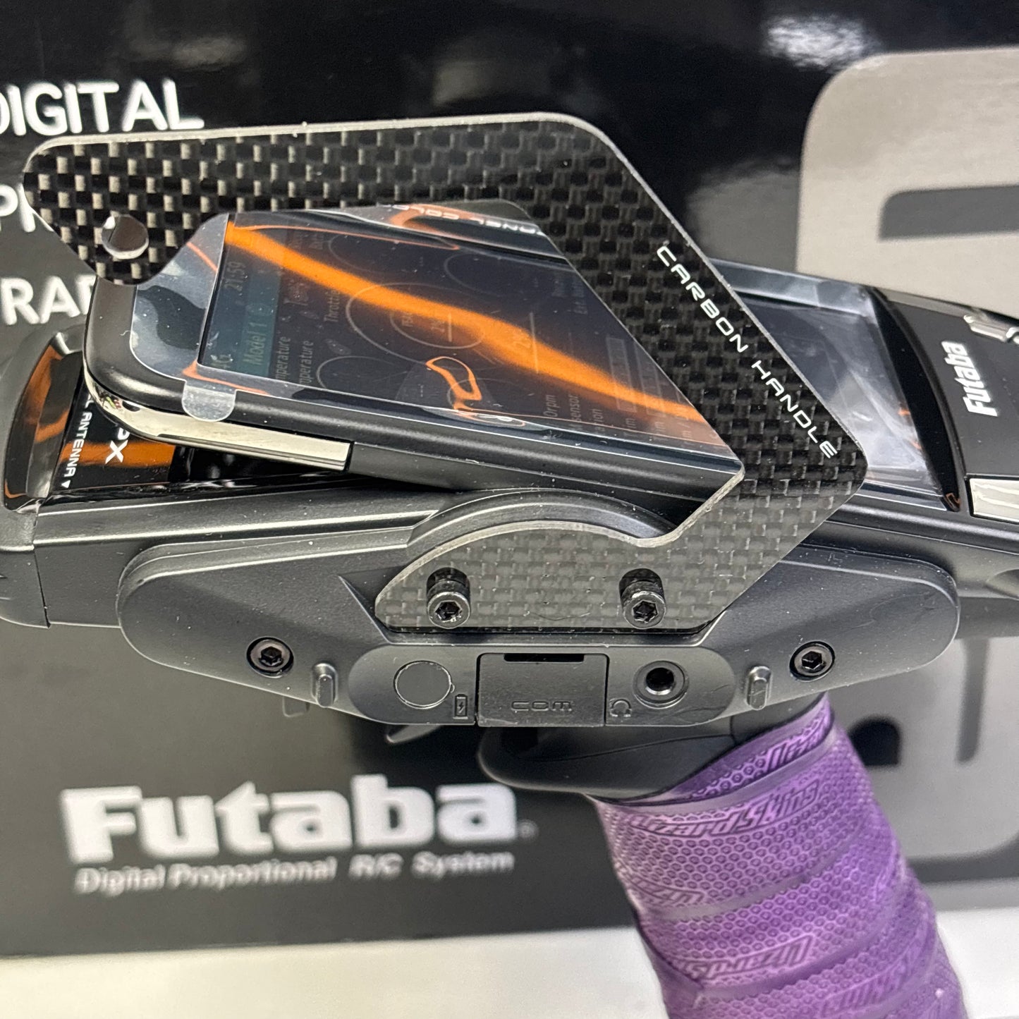 Futaba 10PX Controller Boxed With Carbon Handle & LiFe Battery