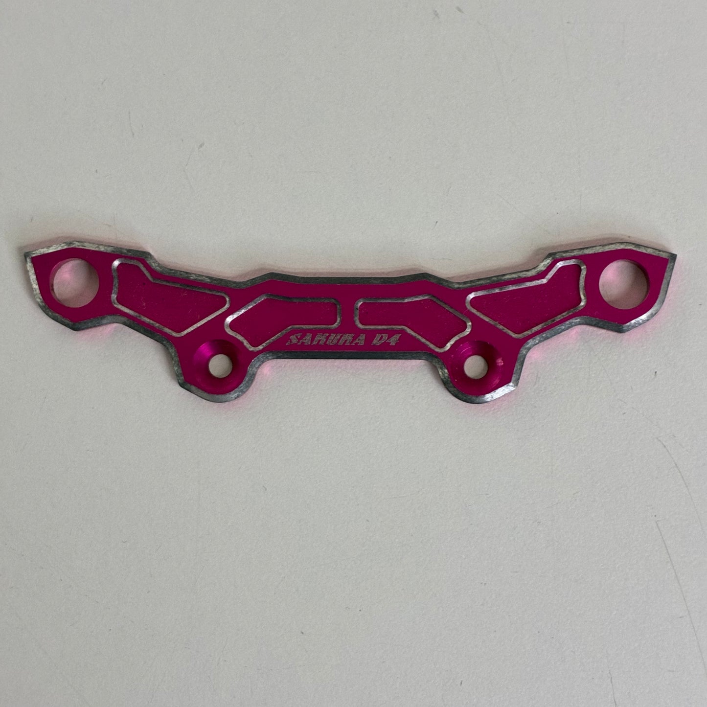 Sakura D4 Pink Aluminum Upper Bumper