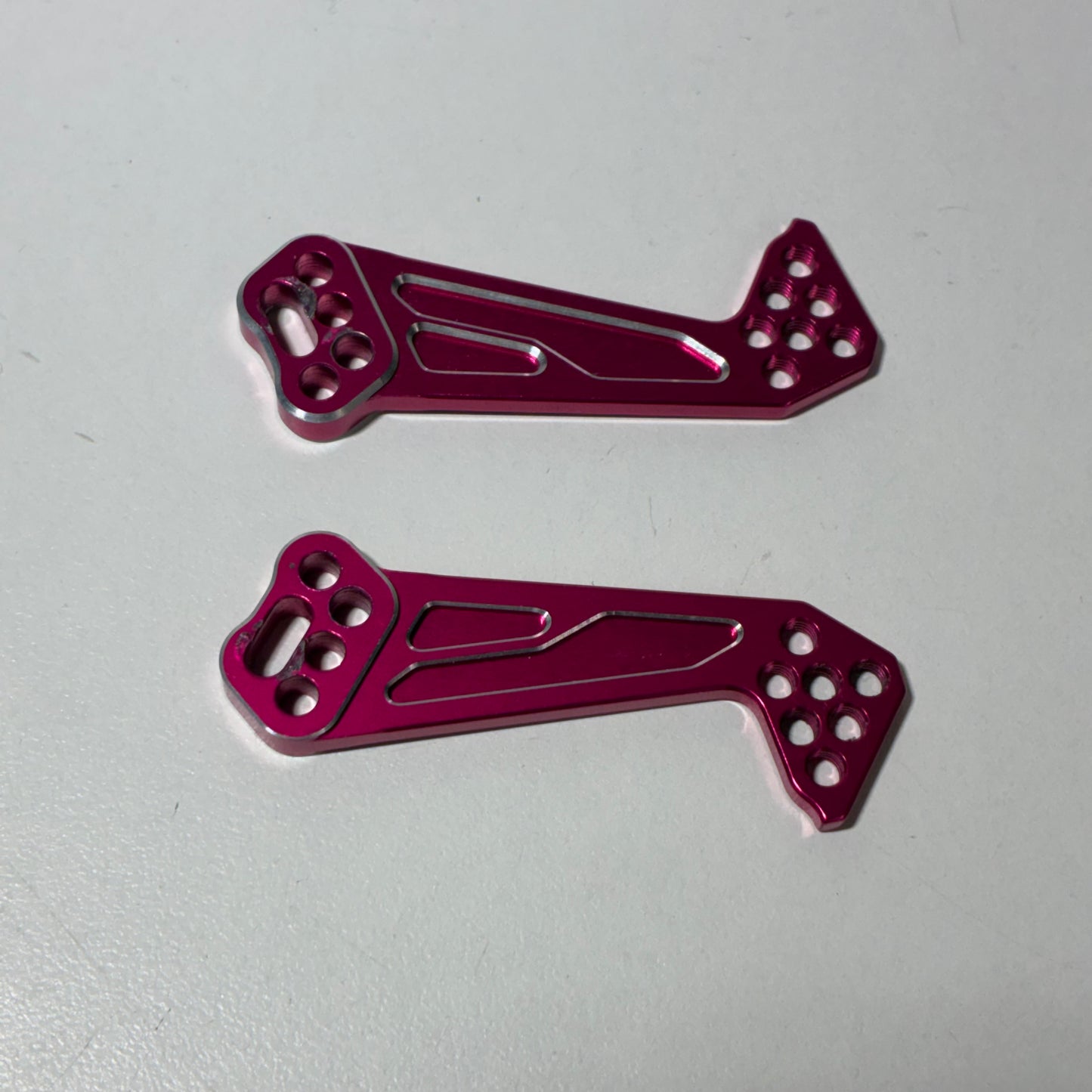 Front Single Damper Mixing Mount Pink Mono Shock