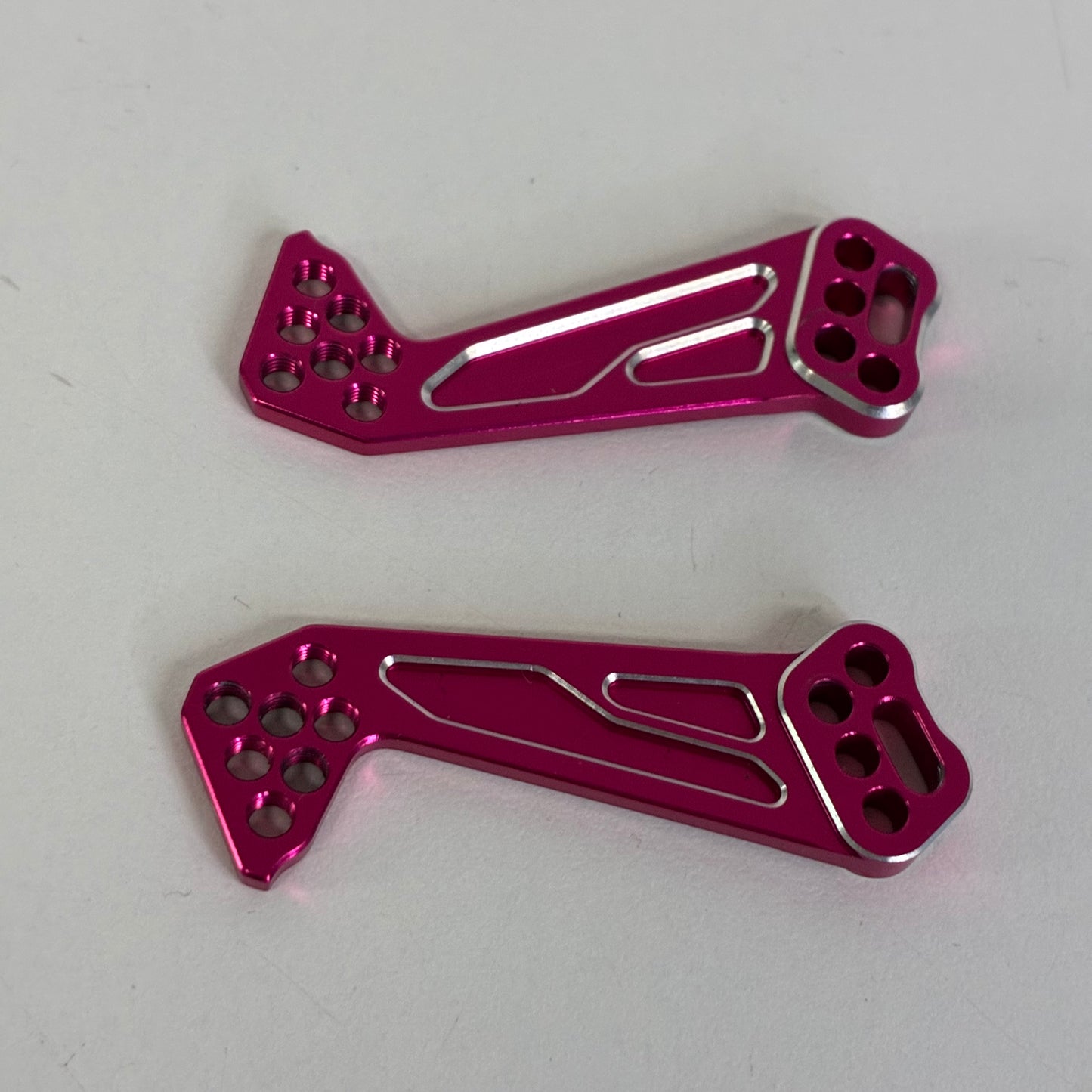 Front Single Damper Mixing Mount Pink Mono Shock