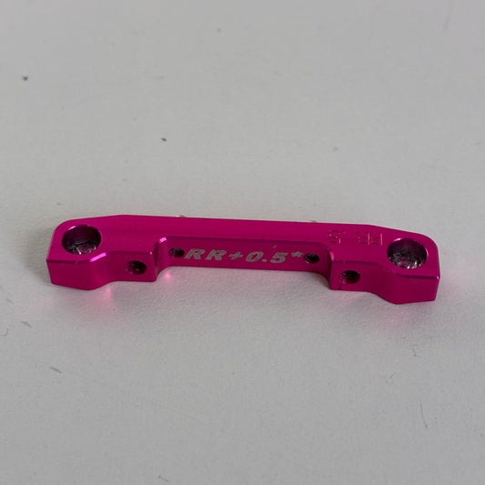 3Racing Sakura D4 Pink Aluminum Rear Suspension Mount