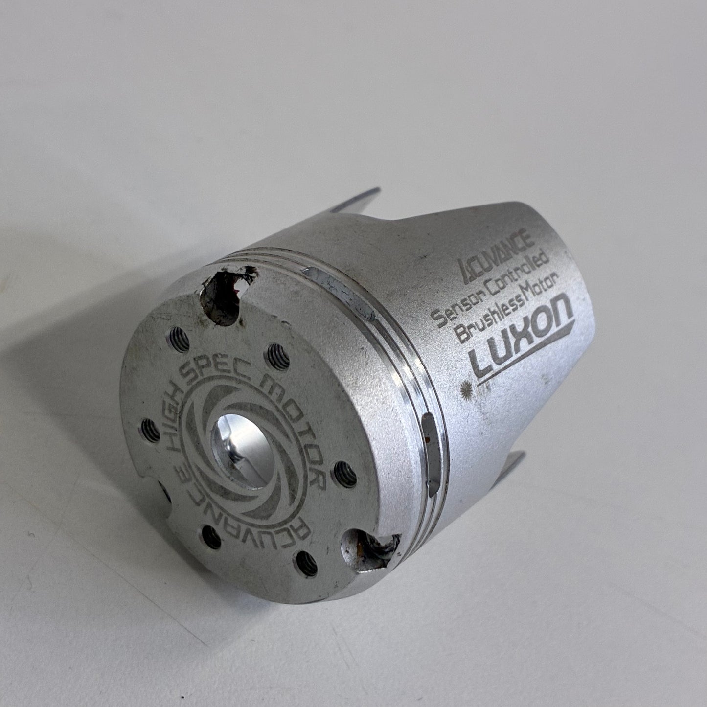Acuvance Luxon Brushless Motor Silver Motor Cover