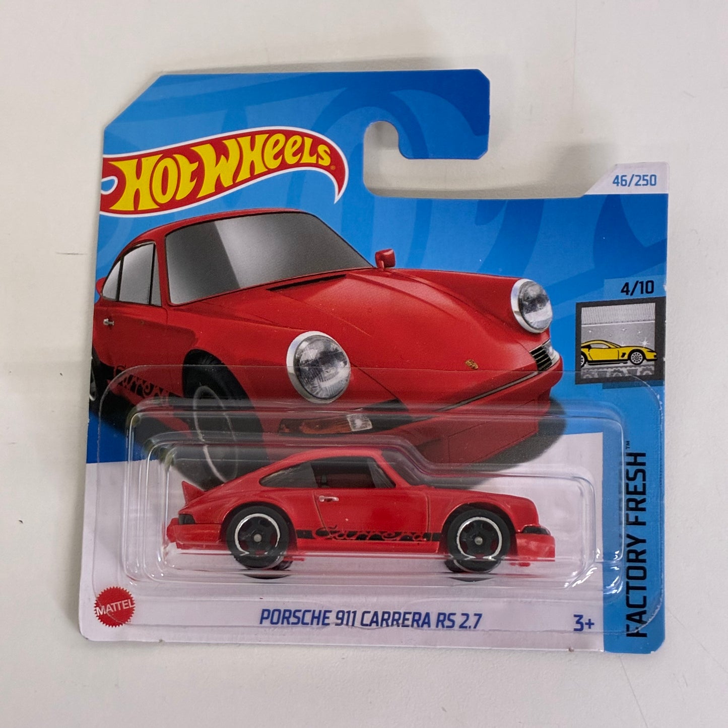 Hot Wheels PORSCHE 911 CARRERA RS 2.7 (RED)