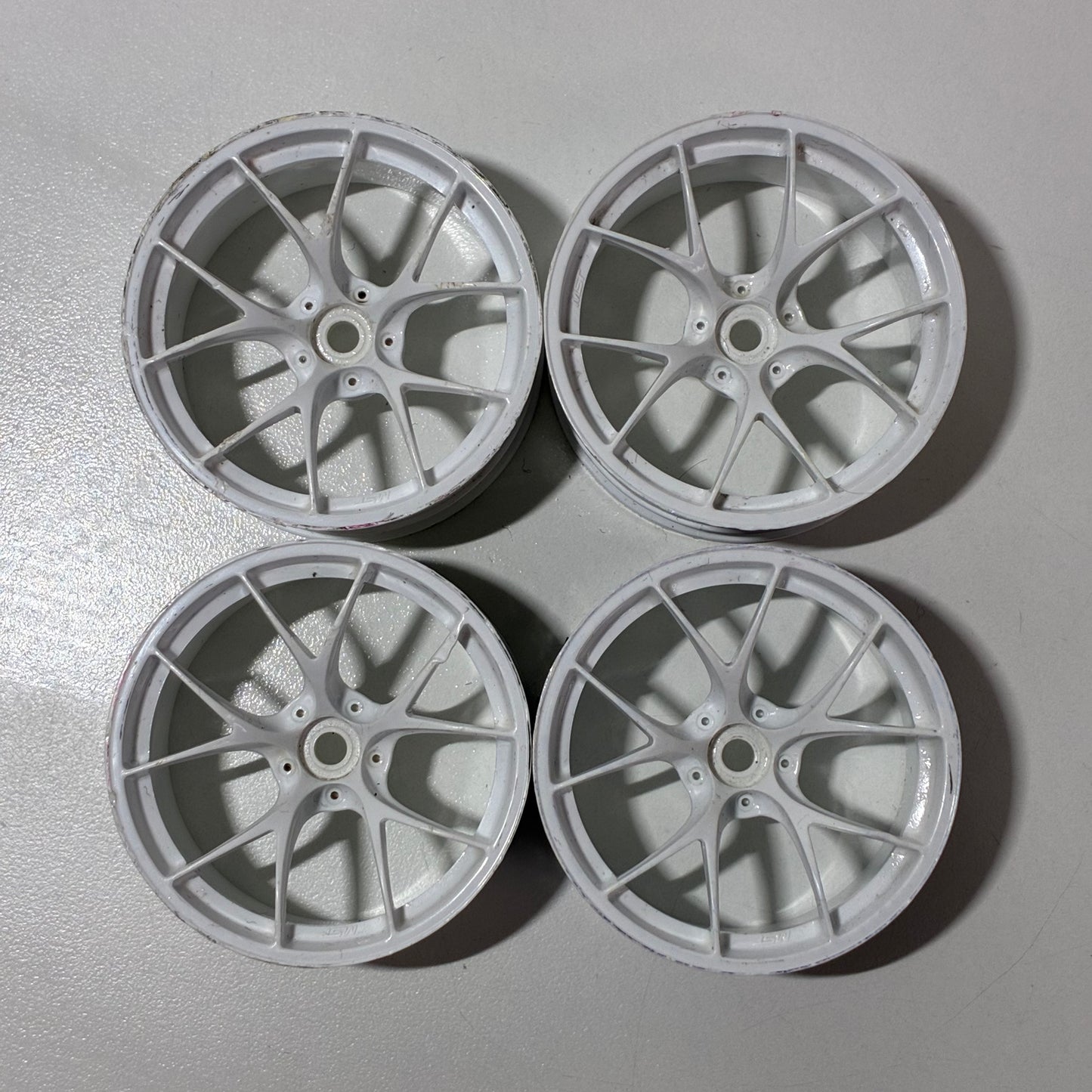 MST Offset 8.0 White Wheels
