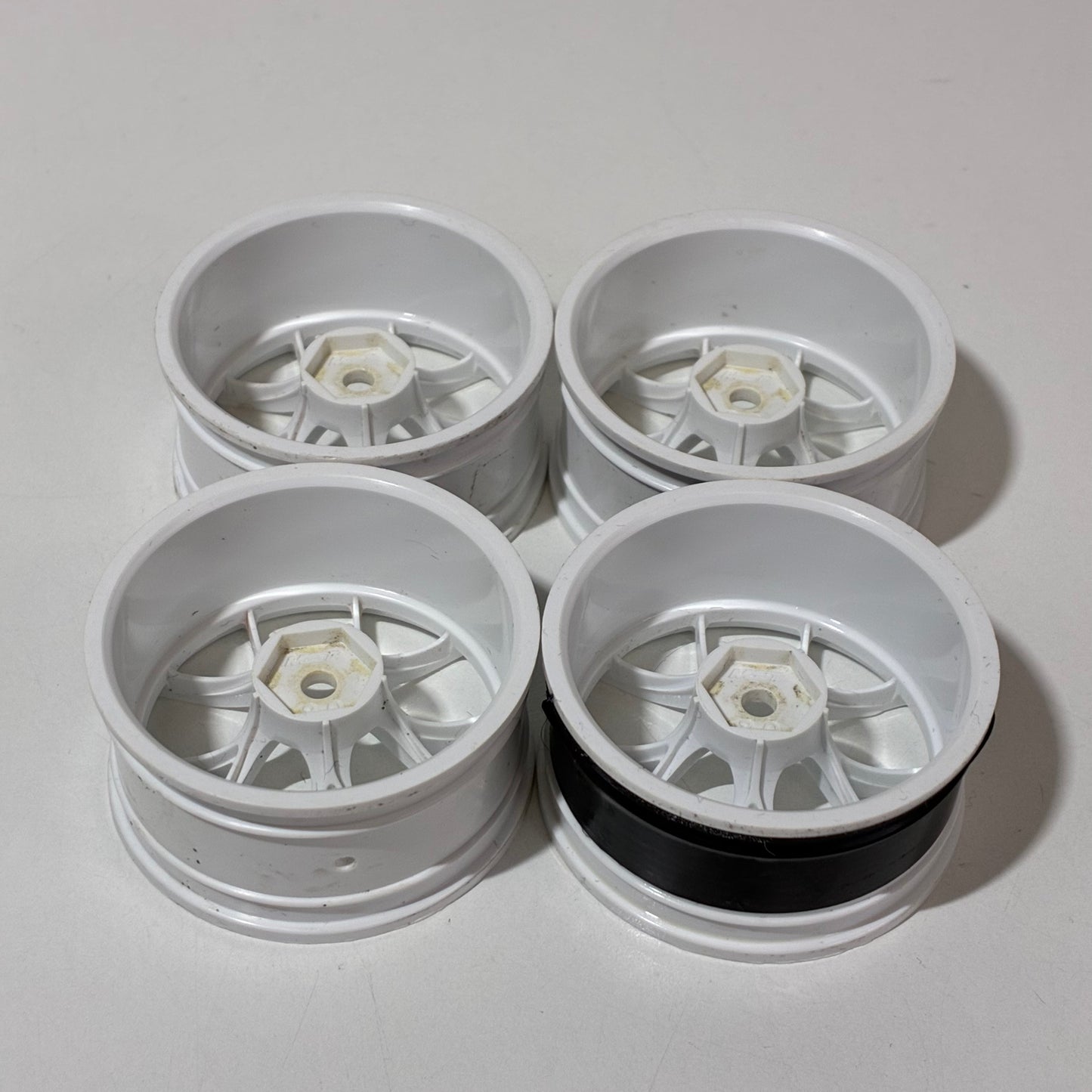 MST Offset 8.0 White Wheels