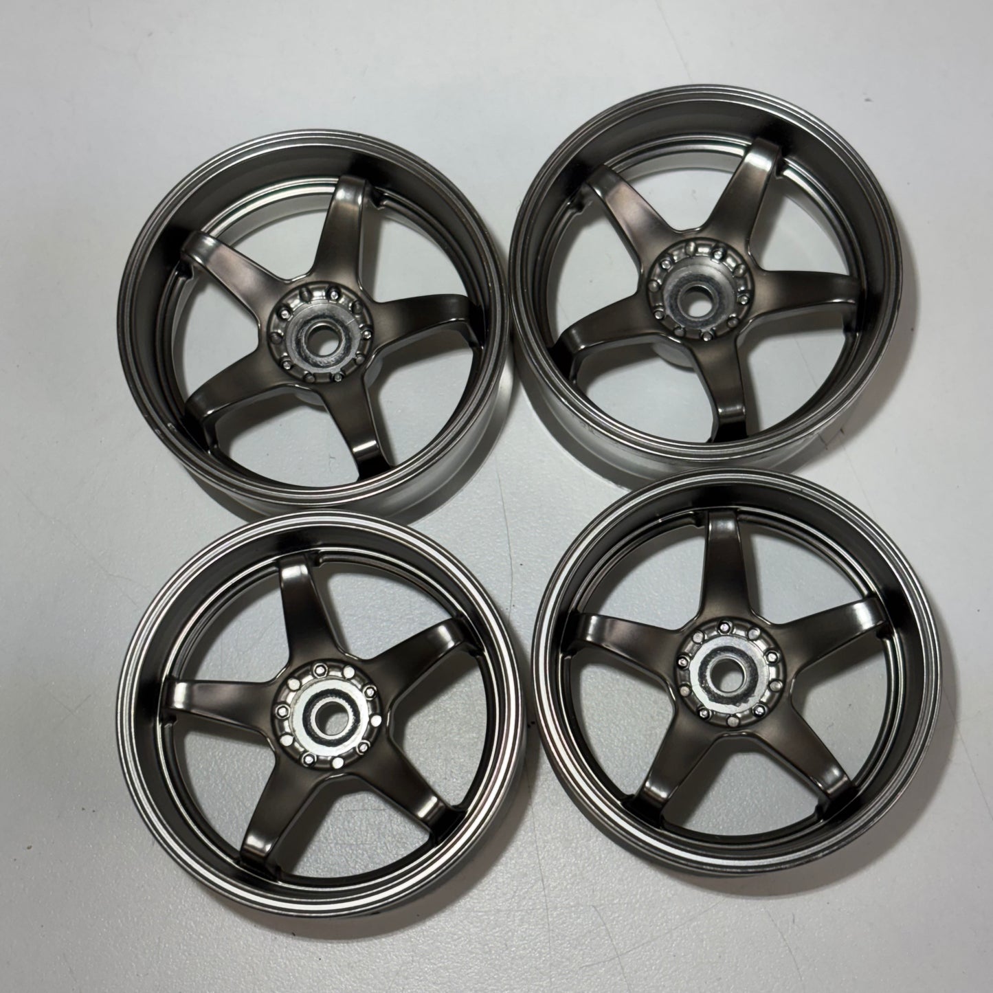 Gunmetal Grey Wheels Offset 6mm & 8mm