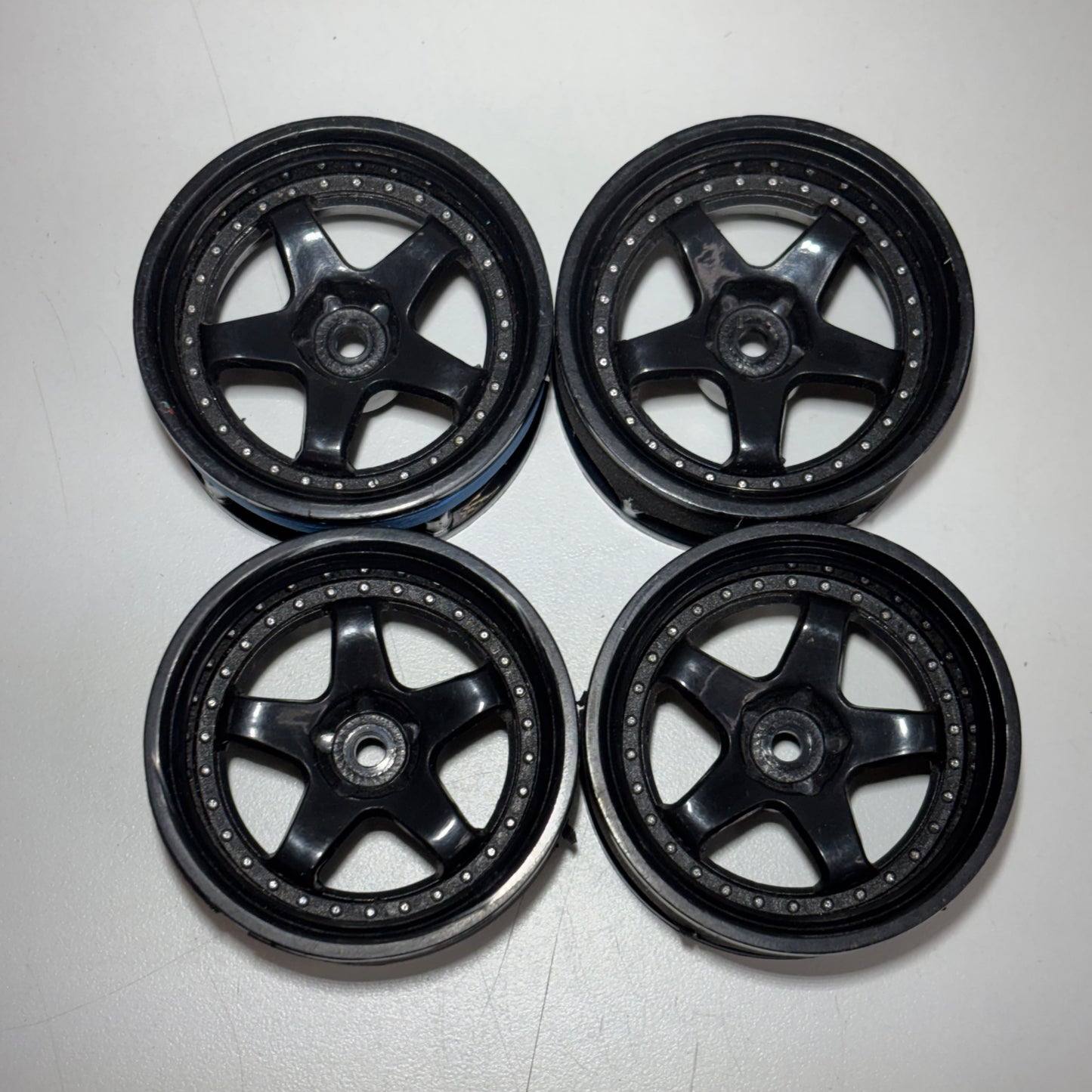 DS Racing Droft Element Adjustable Offset Black Wheels
