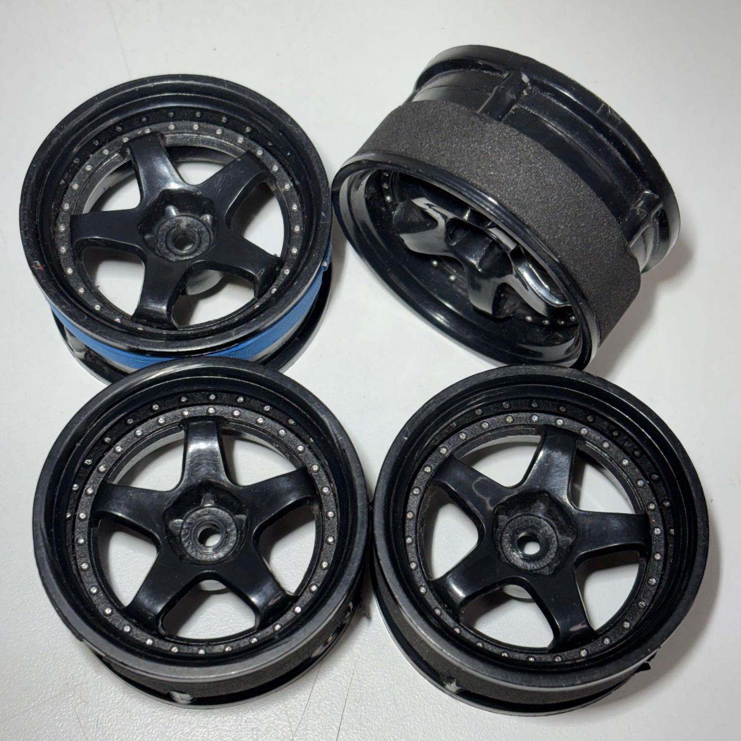 DS Racing Droft Element Adjustable Offset Black Wheels