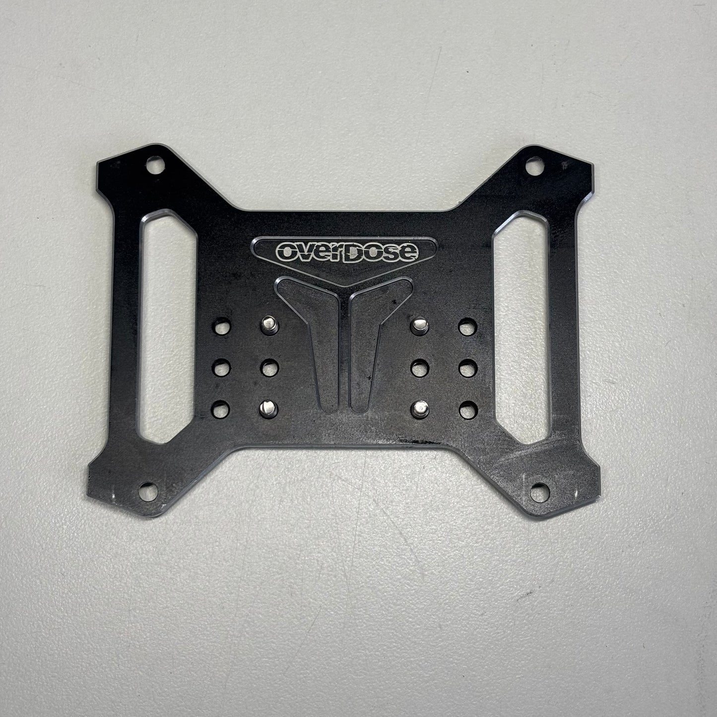 Overdose Battery Plate Black Alloy