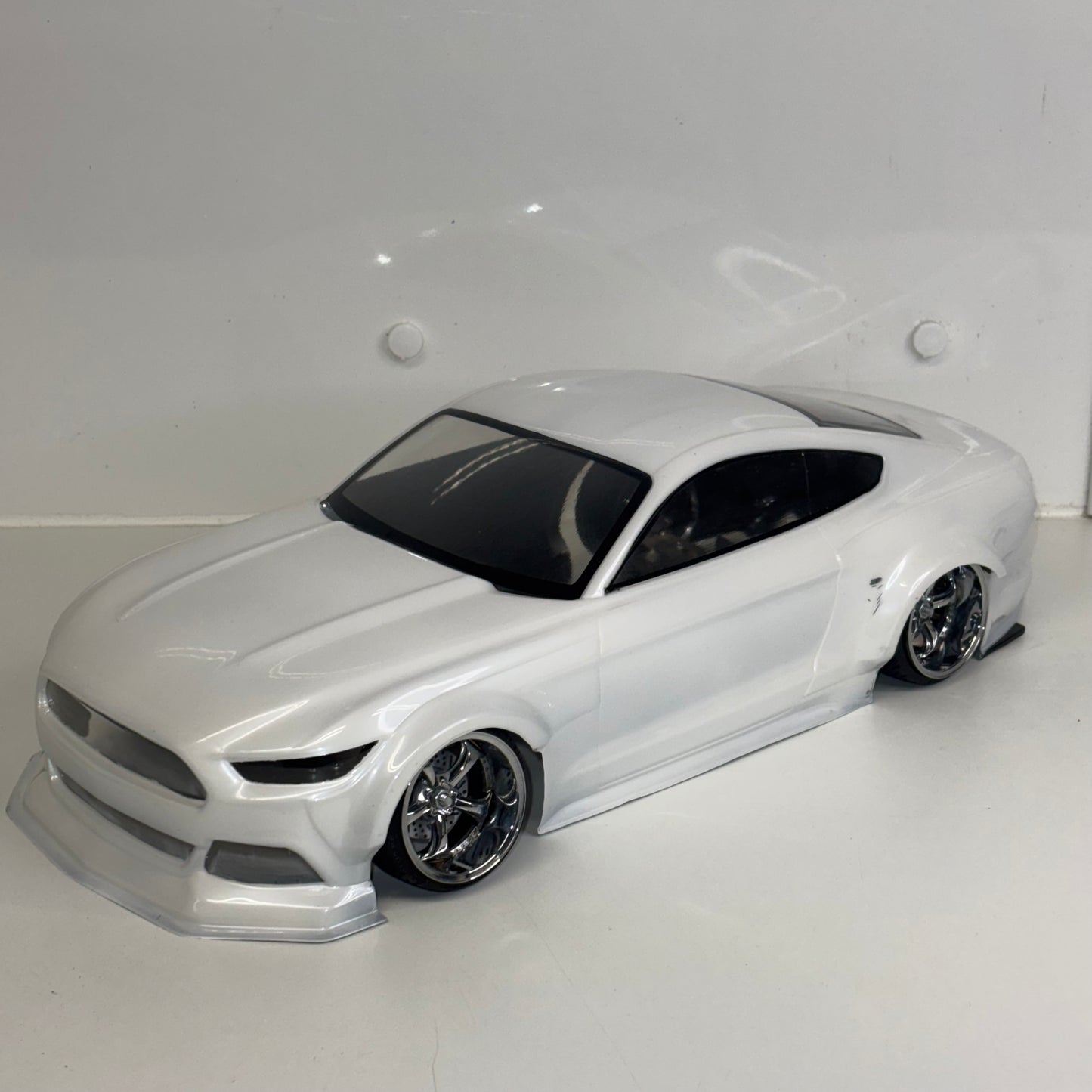 HPI Ford Mustand RTR White Bodyshell