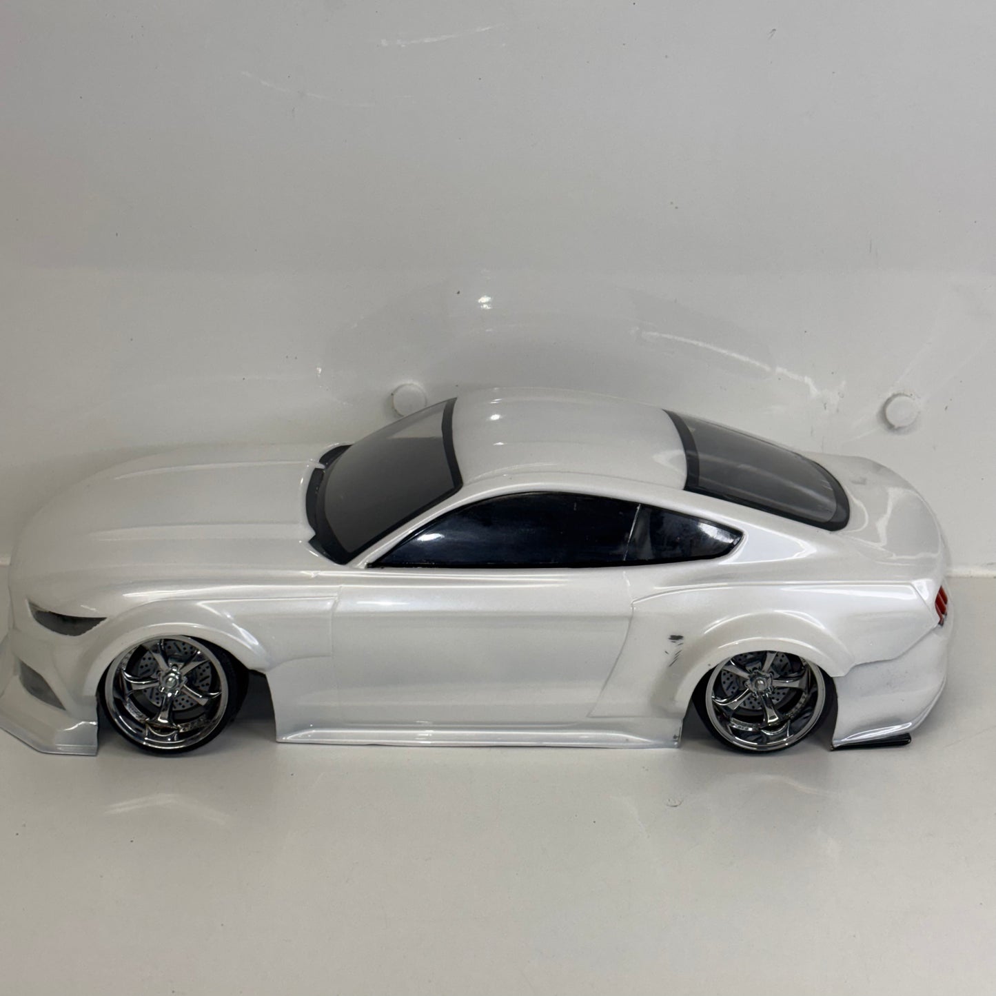 HPI Ford Mustand RTR White Bodyshell