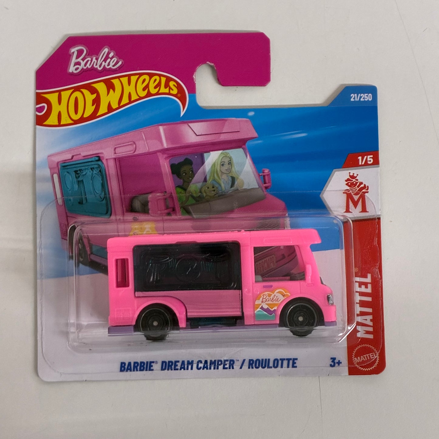 Hot Wheels BARBIE" DREAM CAMPER* / ROULOTTE