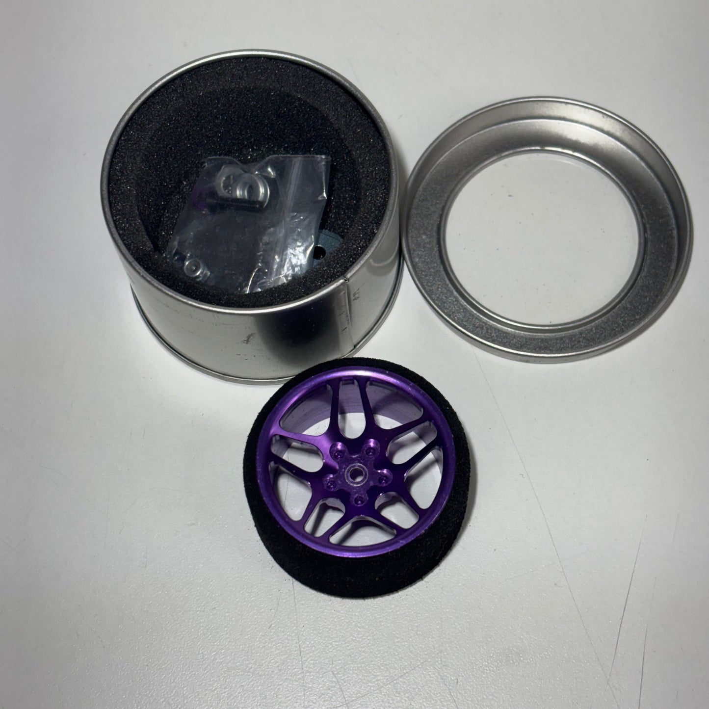 Purple Alloy Controller Wheel Sanwa MT44