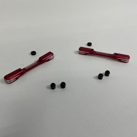 Overdose Suspension Mounts Red Alloy 52.7 & Balls x2 Pair