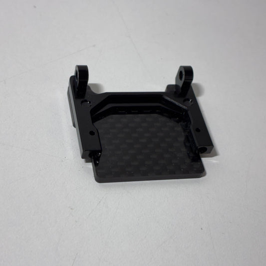 MST MRX Black Alloy Carbon Rear ESC Mount 210669BK