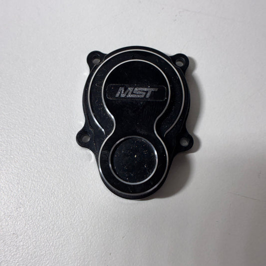 MST MRX Black Alloy 210666 Rear Gearbox Cover