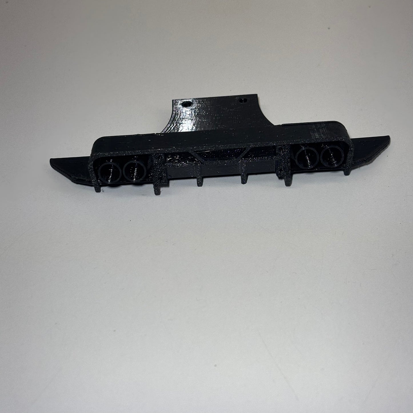 3D Printed Rear Diffuser with Exhausts