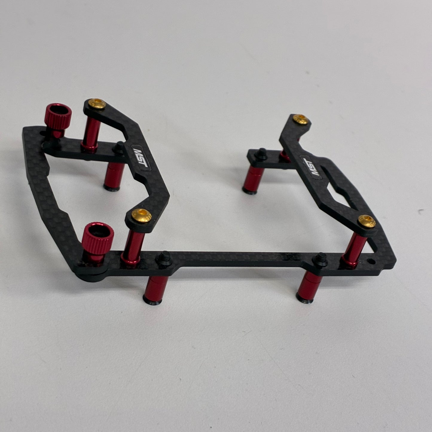 MST Carbon Battery Holder Red 210637R