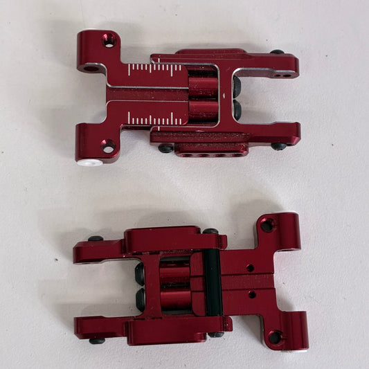 MST THA Red Alloy Rear Arms 210696R Adjustable Width