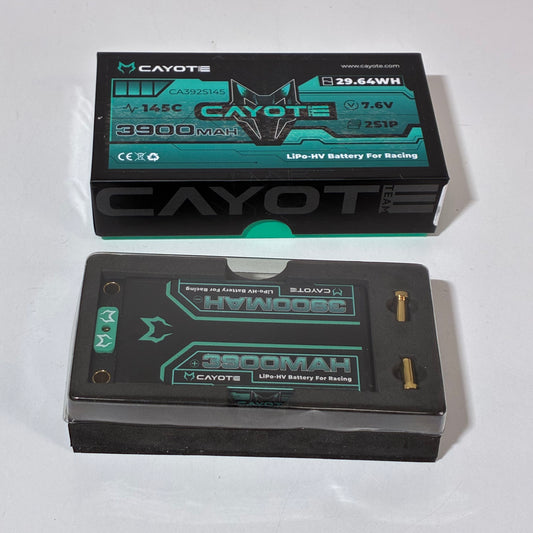 CAYOTE LiPo 3900mAh HV Shorty 7.6v 15.8mm 142g