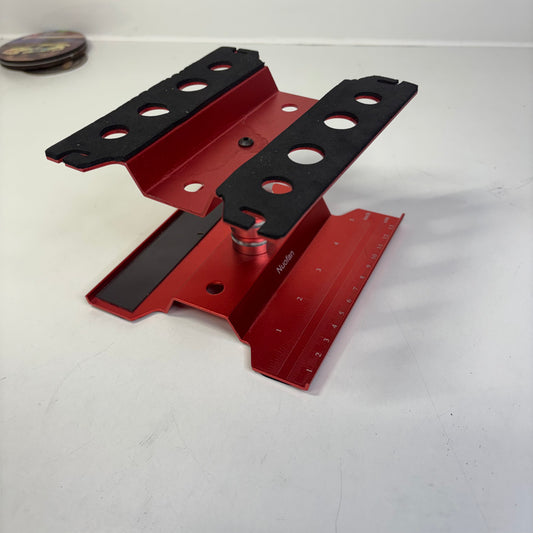 Red Alloy Chassis Stand Shock Rotating