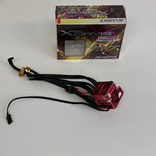 Acuvance XX Red ESC Brushless Sensored With Alloy Rey Storm Fan