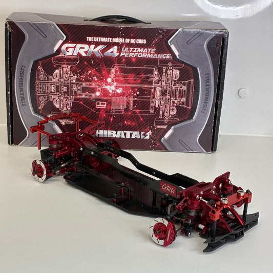 R31House GRK4 Shibata Red Chassis Full Alloy Carbon Chassis Boxed