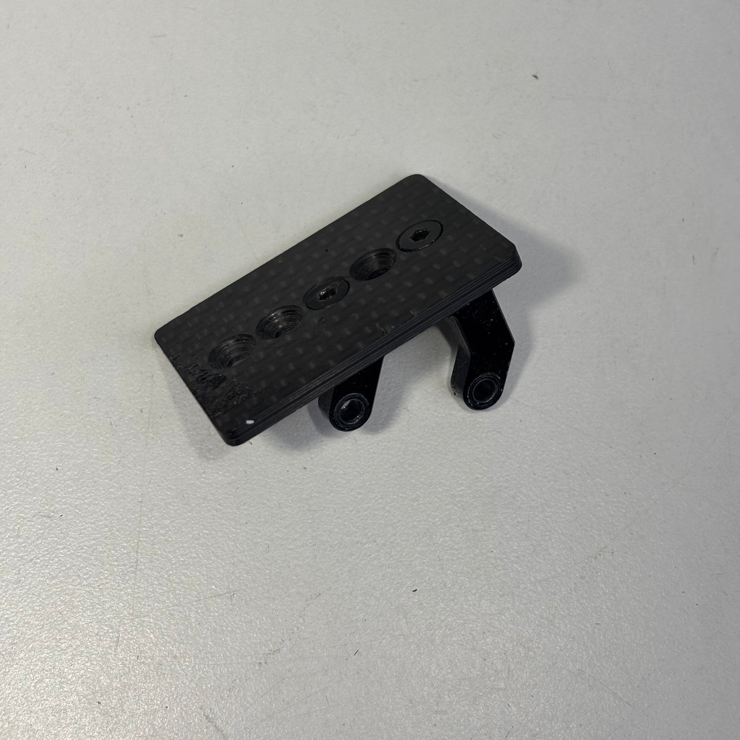 MST Black Alloy Carbon Rear ESC Mount