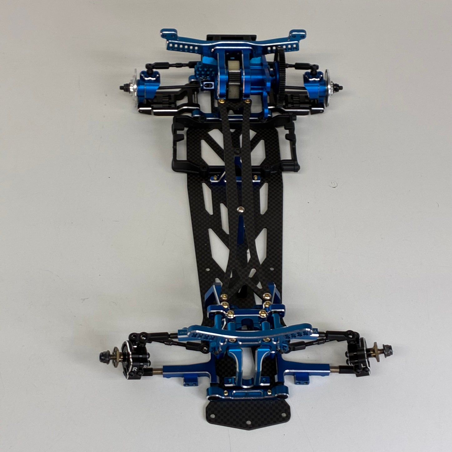 Yokomo SD3.0 Blue Black Alloy Carbon Chassis
