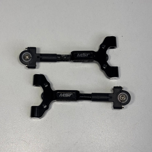 MST RMX FMX FRX Black Alloy Front Lower Arms