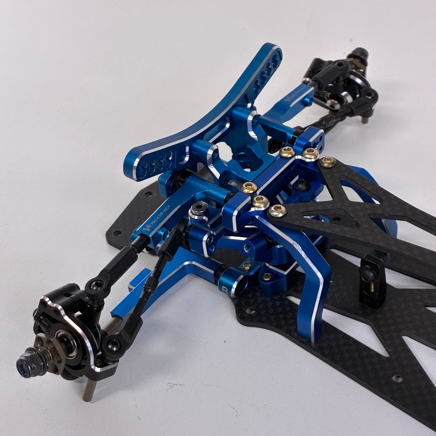 Yokomo SD3.0 Blue Black Alloy Carbon Chassis