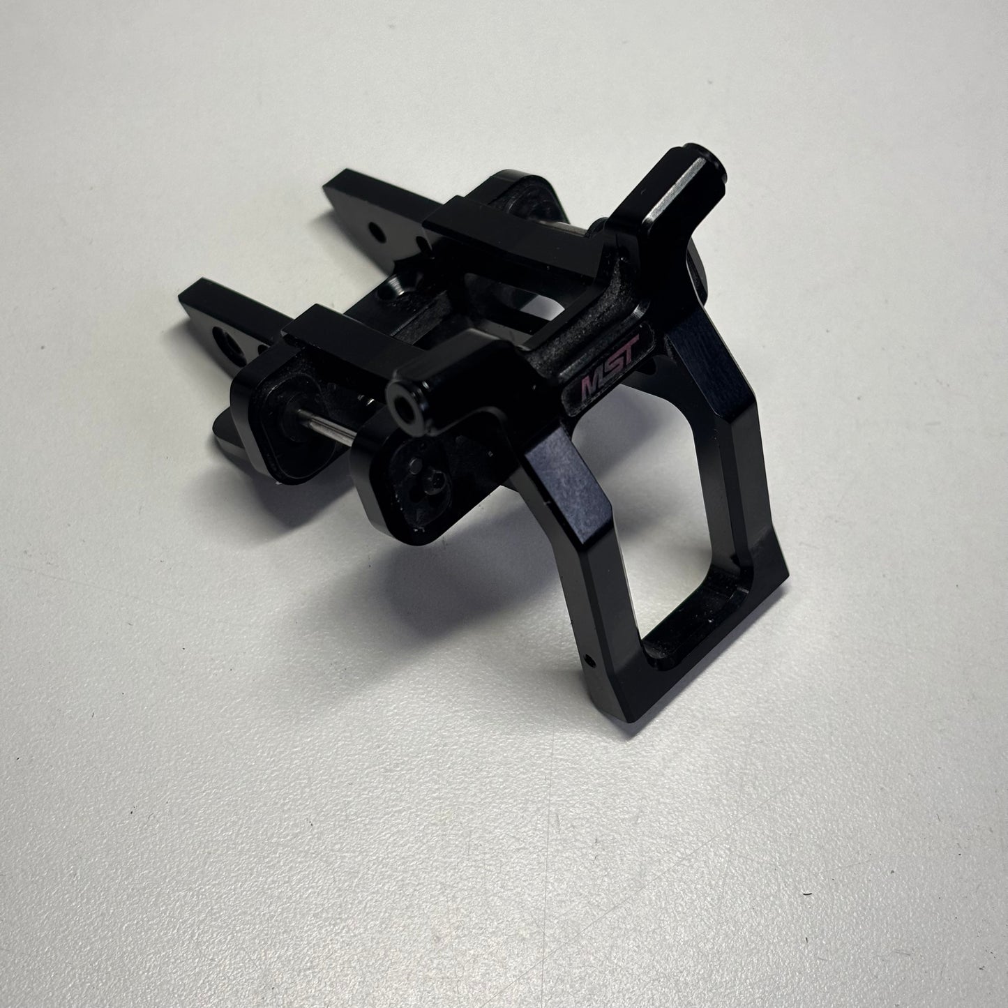 MST RMX 2.0 2.5 3.0 Black Alloy Front Bulkhead Integrated