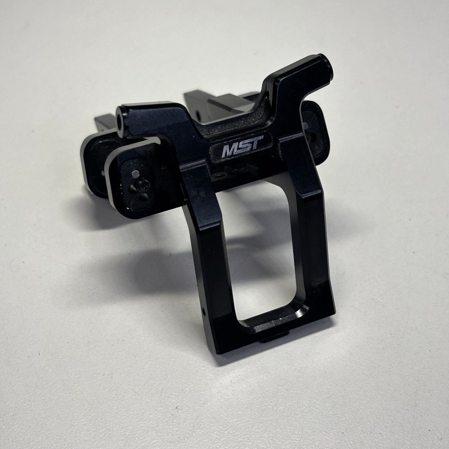 MST RMX 2.0 2.5 3.0 Black Alloy Front Bulkhead Integrated