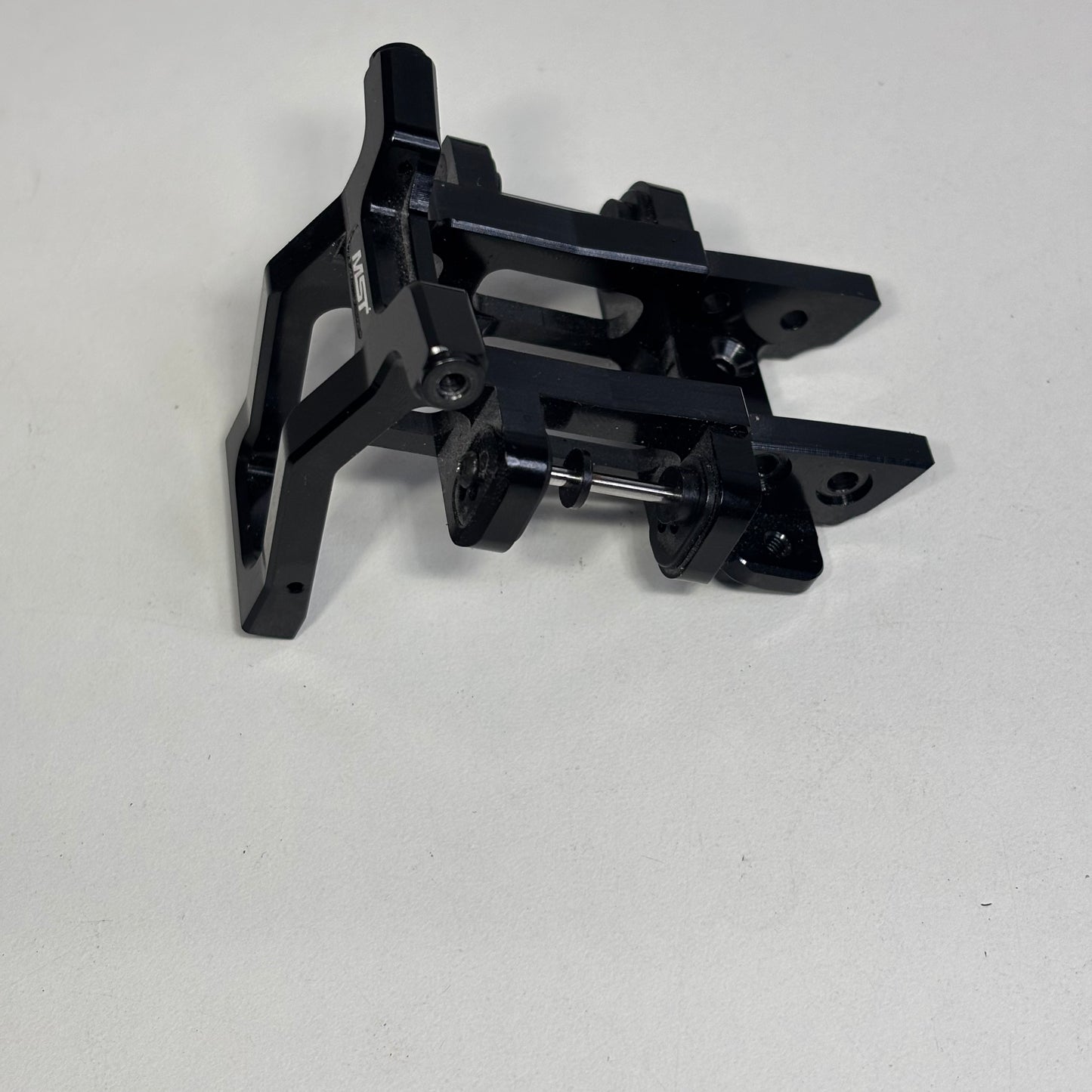 MST RMX 2.0 2.5 3.0 Black Alloy Front Bulkhead Integrated