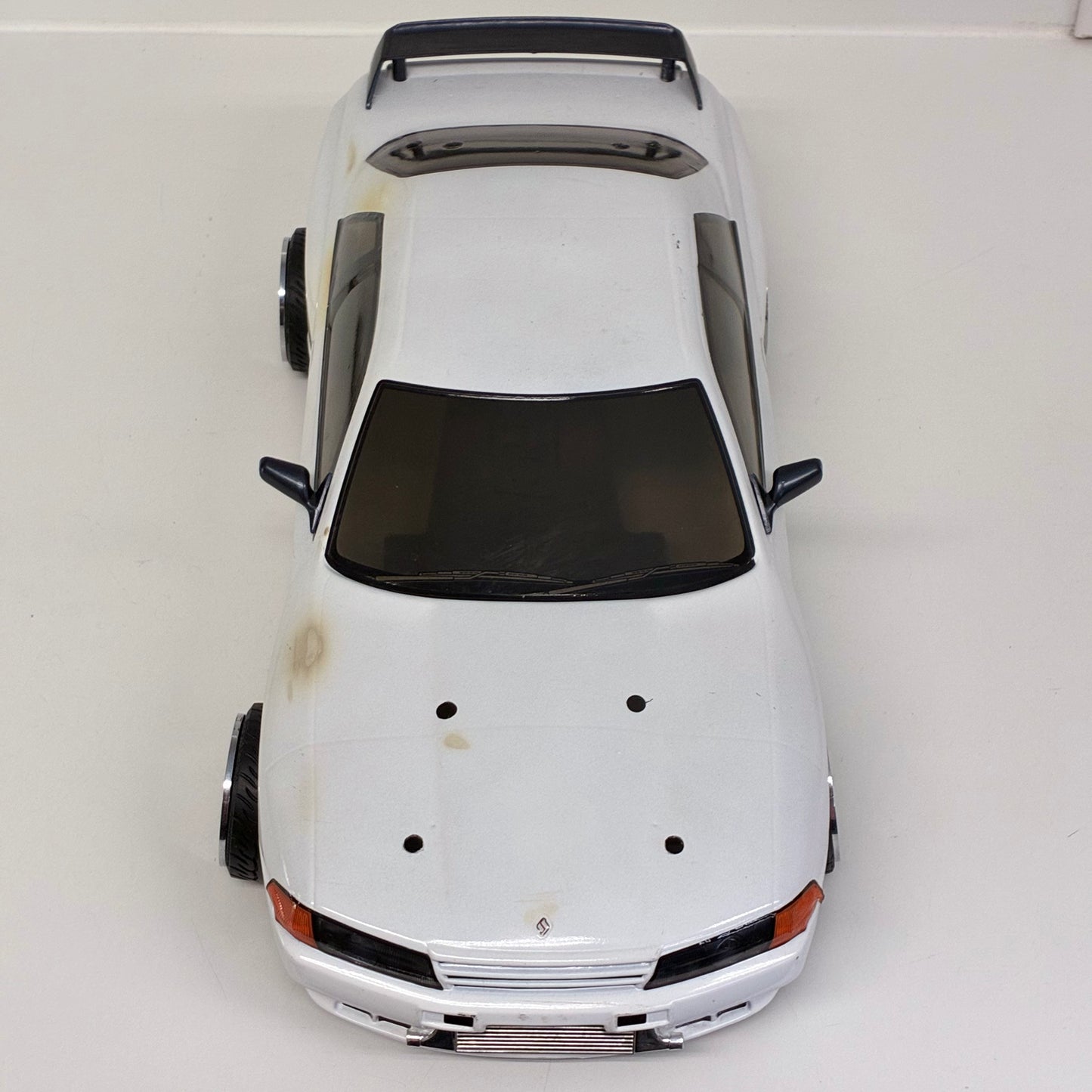 Tamiya Nissan Skyline R33 White Bodyshell 190mm Wide Missile