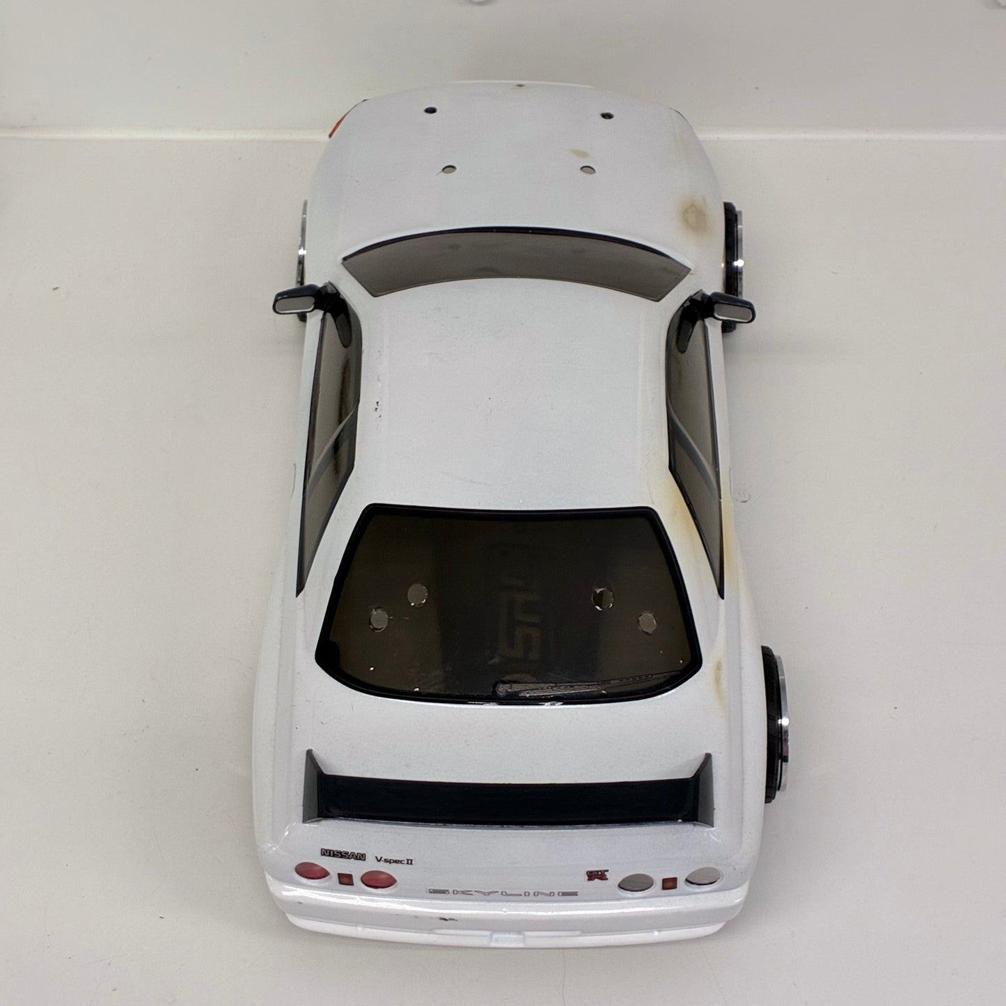 Tamiya Nissan Skyline R33 White Bodyshell 190mm Wide Missile