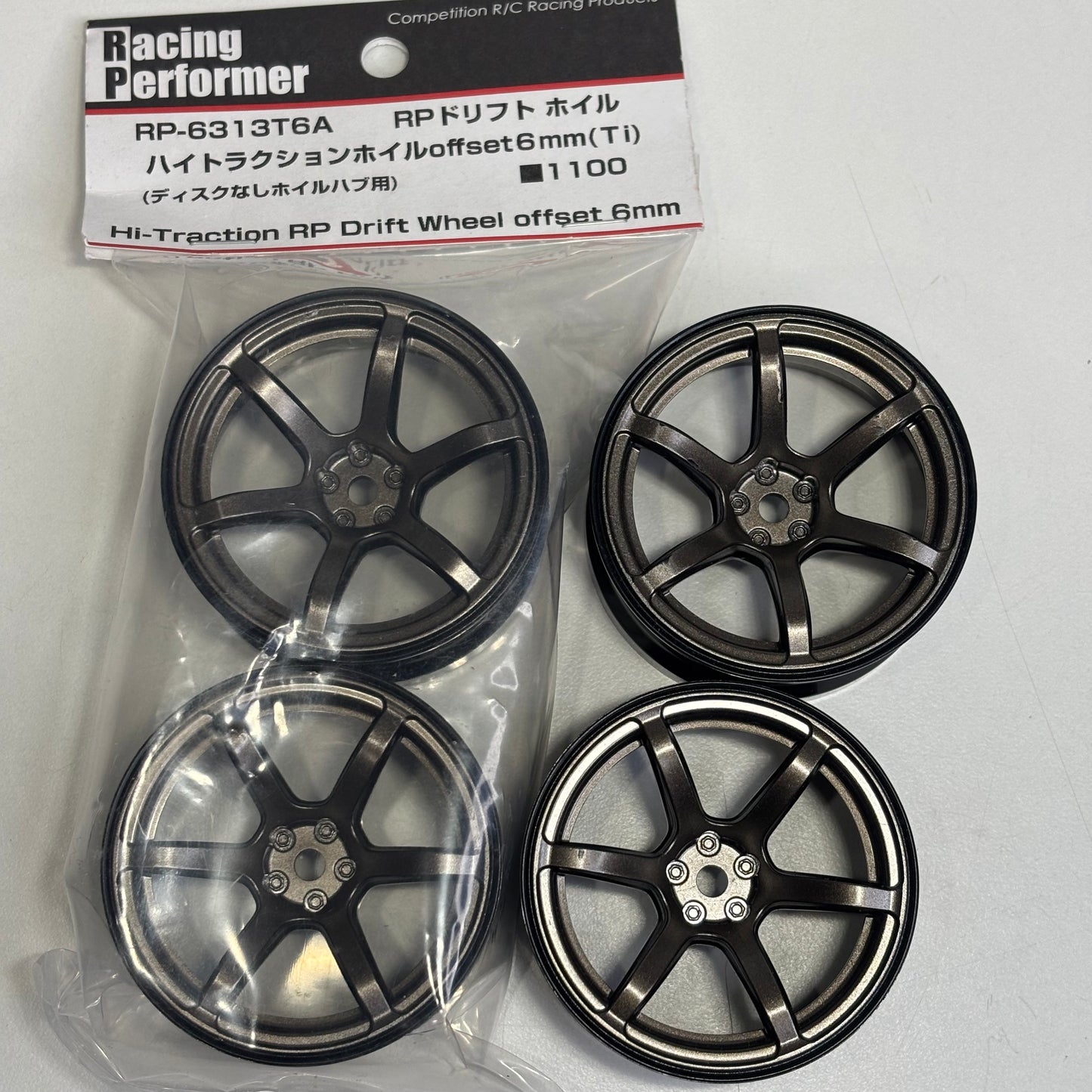 Yokomo RP-6313T6A 6MM Rays Style Wheels