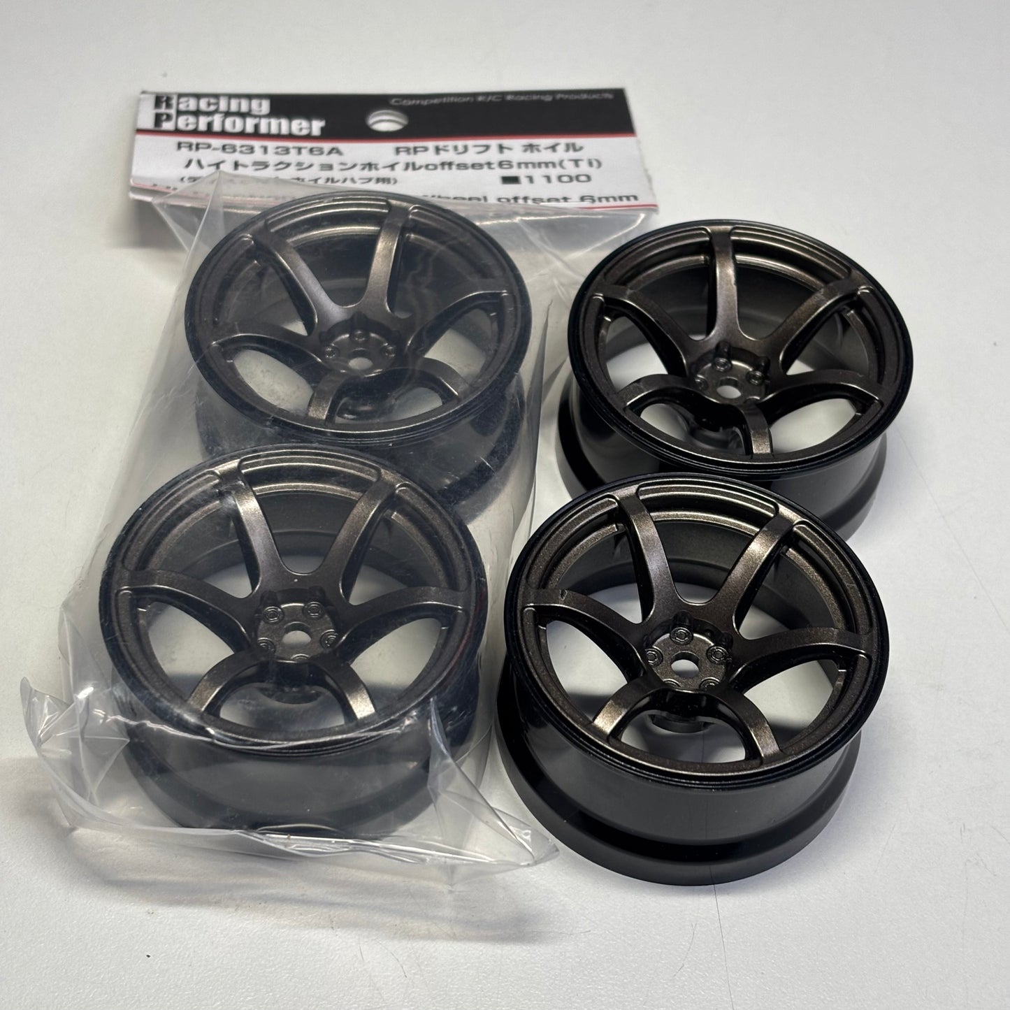Yokomo RP-6313T6A 6MM Rays Style Wheels