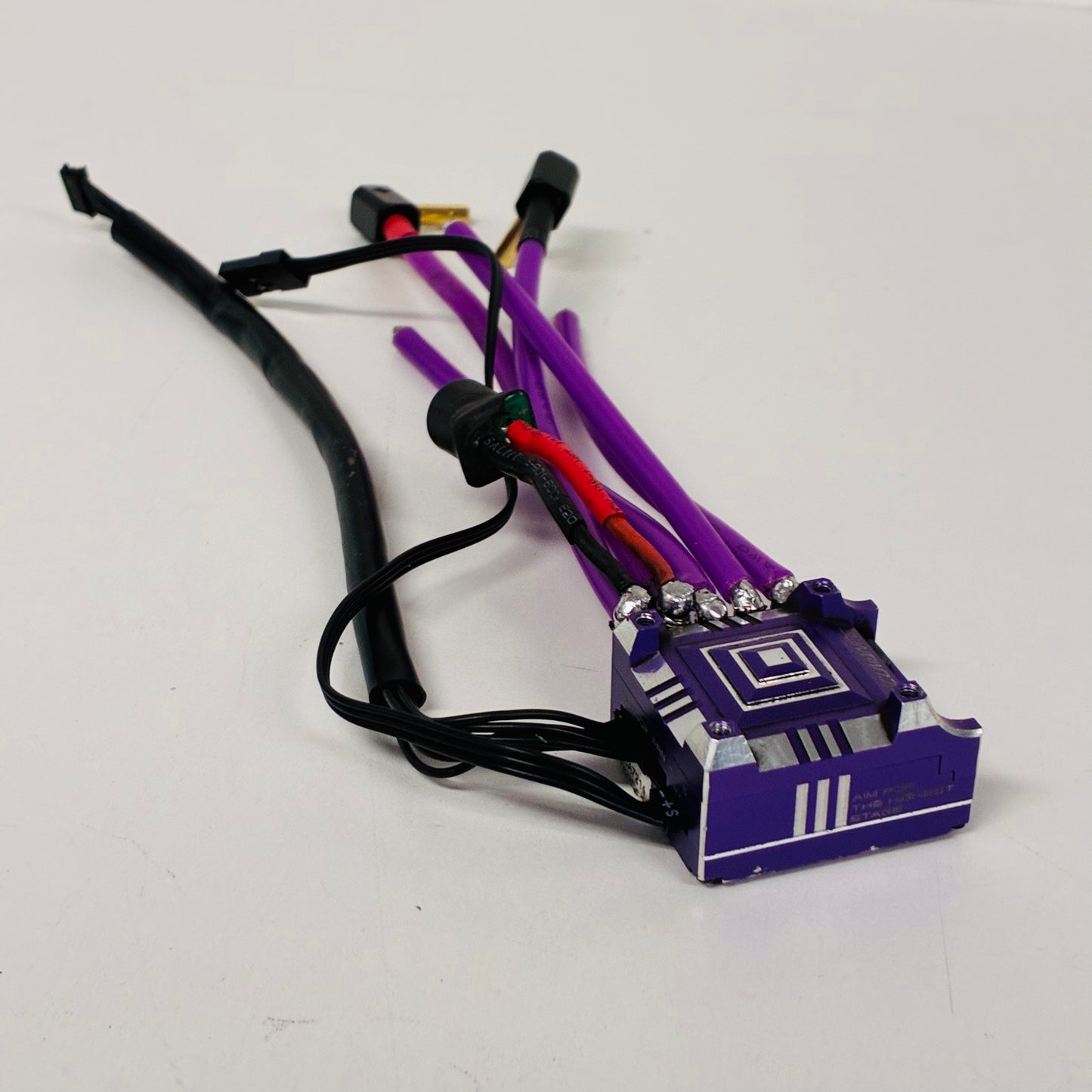 Acuvance Rad Boxed ESC Purple Alloy Brushless Sensored
