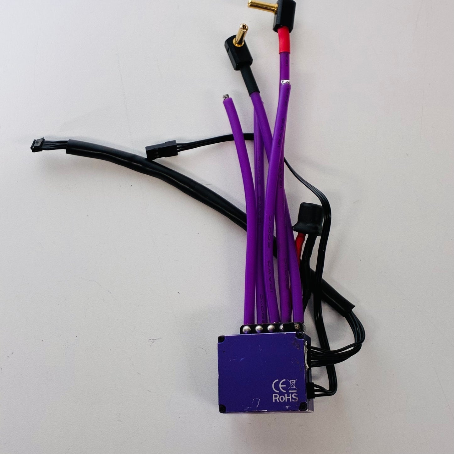 Acuvance Rad Boxed ESC Purple Alloy Brushless Sensored