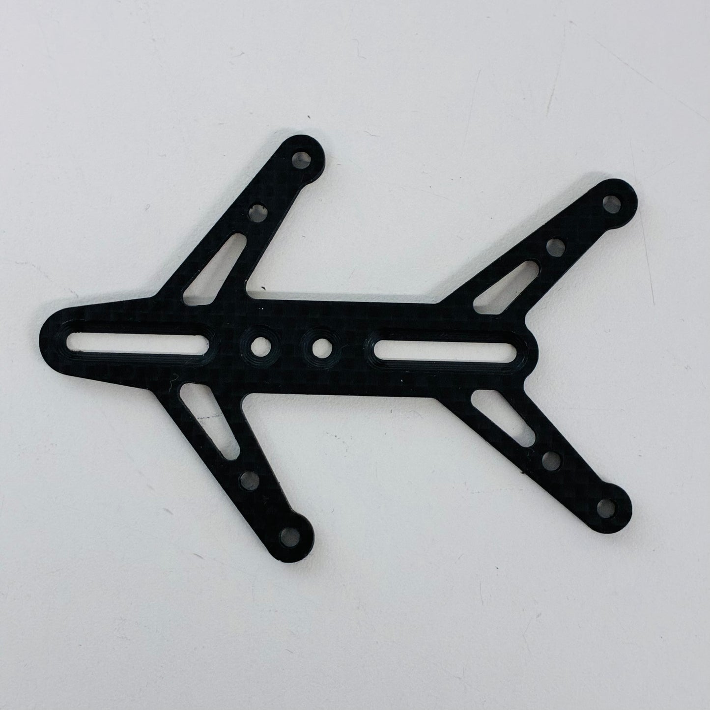 Team AD XF YD2 Mid Rear Servo Mount (For ZX RX) AD-9017 Carbon Fiber