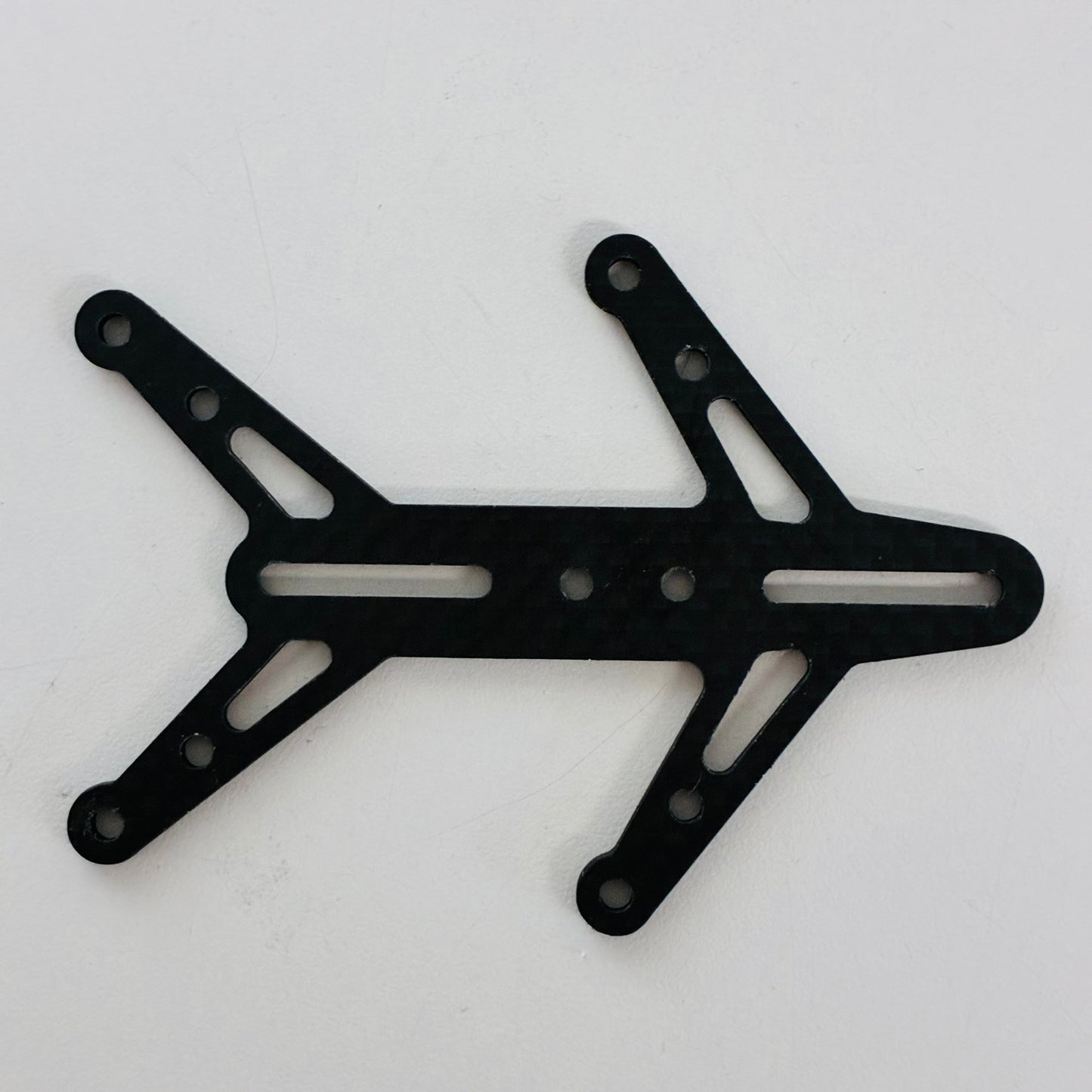Team AD XF YD2 Mid Rear Servo Mount (For ZX RX) AD-9017 Carbon Fiber