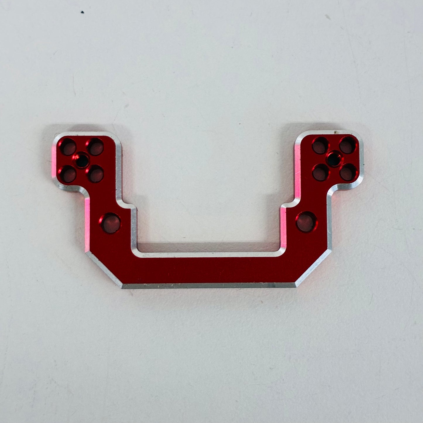 Rhino Racing Shark Front Upper Arm Brace Red Alloy