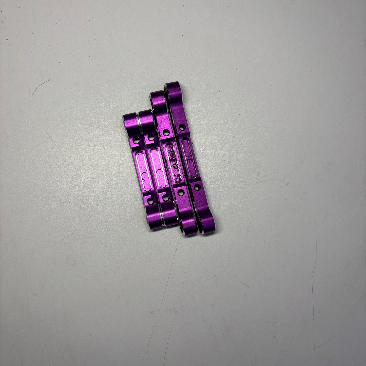 Yokomo Purple Alloy Suspension Mounts x4