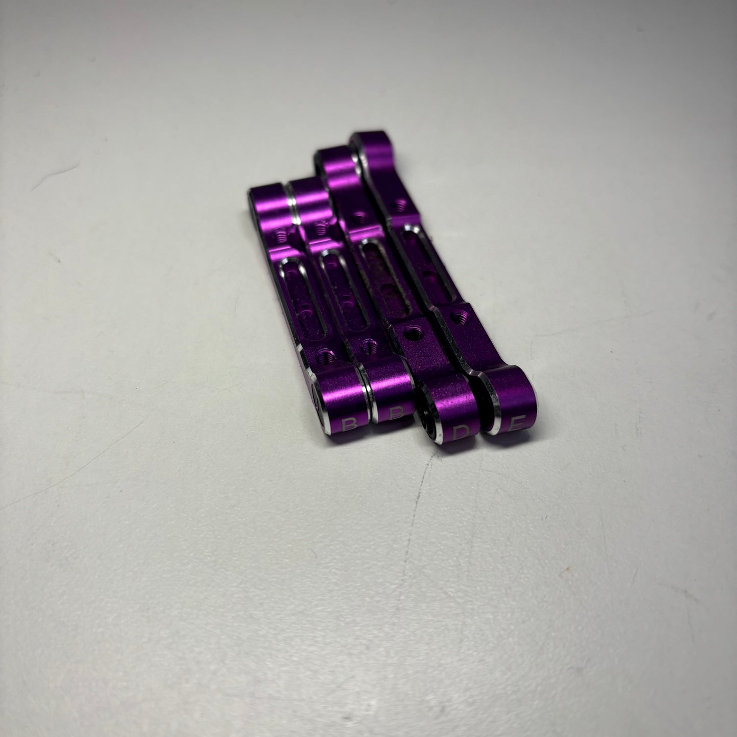 Yokomo Purple Alloy Suspension Mounts x4